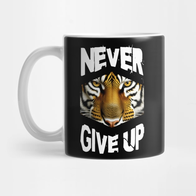 "Never Give Up" Quote by la chataigne qui vole ⭐⭐⭐⭐⭐